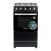 Cocina a Gas Negra 20" Doral