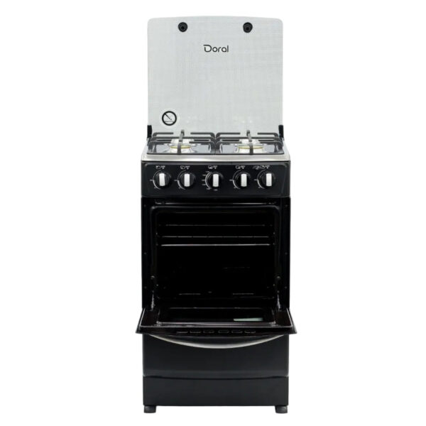 Cocina a Gas Negra 20" Doral