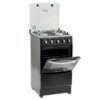 Cocina a Gas Negra 20" Doral