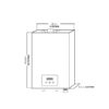 Calentador de Agua 10.5L/Min 220V CLTE7KW Drija