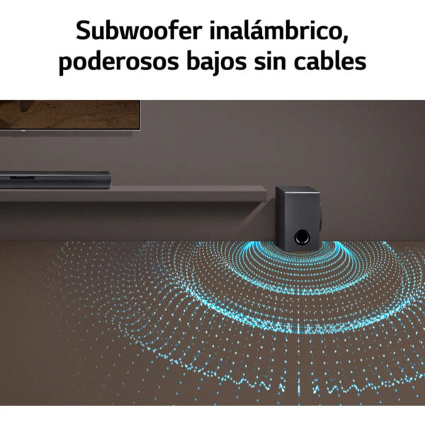 Soundbar 2.1 con Subwoofer Inalambrico 160W LG