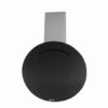 Campana de Pared Decorativa de Vidrio Negro Eclipse Drija
