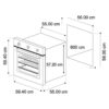 Horno Eléctrico de 60 cm Elektro Pro 60 220V Vetrux