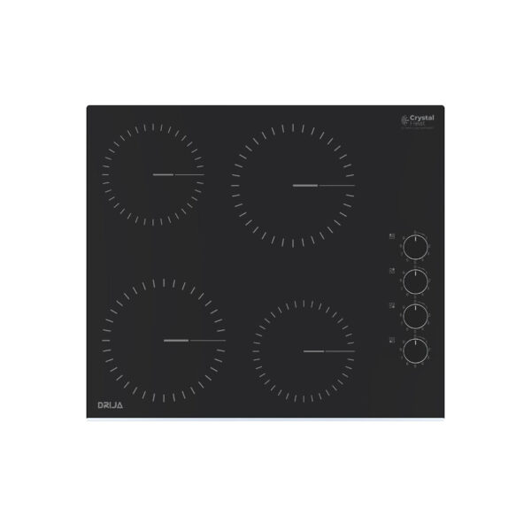Tope de Cocina Eléctrico de Vitrocerámica 24" 220V Bari 60A Drija