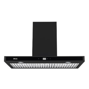 Campana Decorativa Negra Quadrato 90 Black Drija