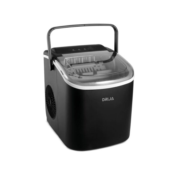 Fabricador de Hielo Negro 12KG/24HRS FH12BLACK Drija