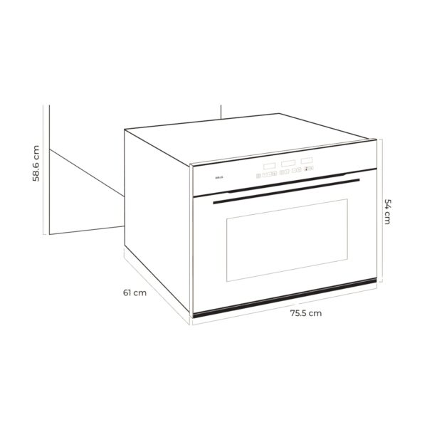 Horno Eléctrico 76 cm Pacific Air-A 76 Drija