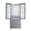 Nevera Side by Side de 3 Puertas de Acero 500 Litros INOX Drija