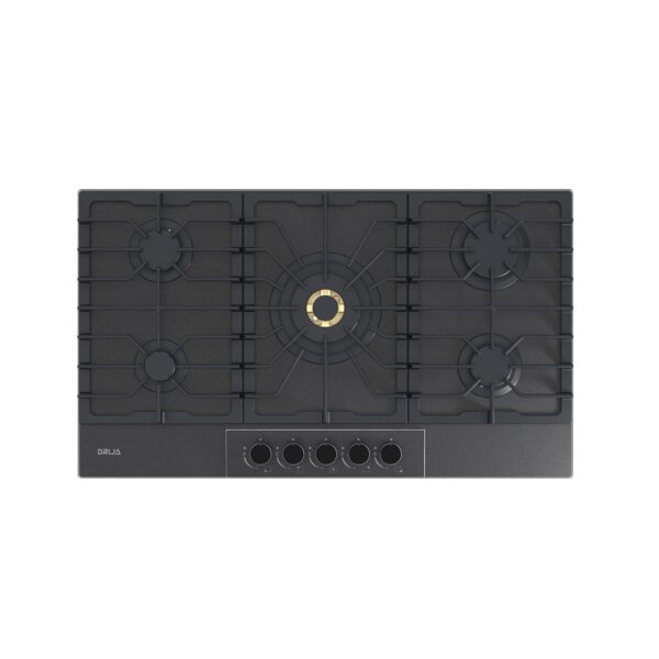 Tope de Cocina a Gas Vitrocerámica 90 cm Italia 90 Drija