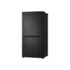 Nevera Side by Side Negro Mate Cross Door de 464 Litros LG