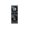 Centro de Lavado de Acero Negro Wash Tower de 25/22KG LG