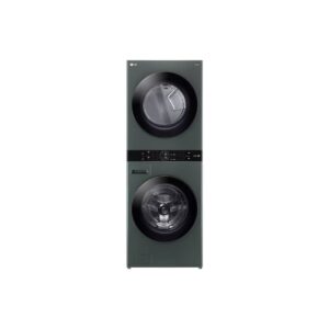 Centro de Lavado de Acero Negro Wash Tower de 25/22KG LG