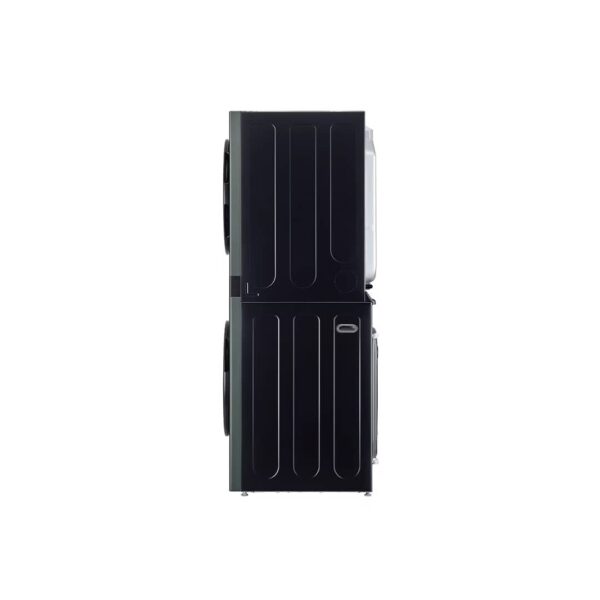 Centro de Lavado de Acero Negro Wash Tower de 25/22KG LG
