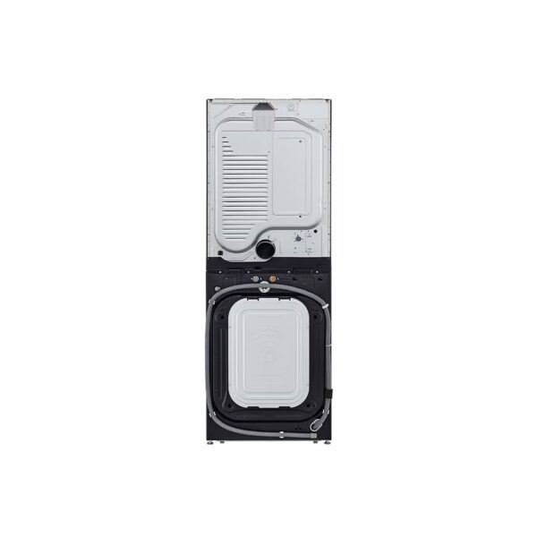 Centro de Lavado de Acero Negro Wash Tower de 25/22KG LG