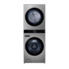 Centro de Lavado de Acero Silver Wash Tower de 22KG LG