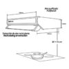 Campana de Acero de 76 cm Lite 76 Vetrux