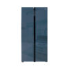Nevera Side by Side Espejo Azul de 435 Litros Mirror Drija