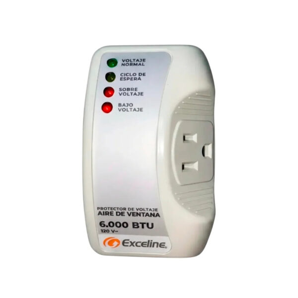 Protector de Voltaje para Aires de Ventana hasta 6000 BTU 110V Exceline