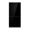 Nevera Side by Side de Espejo Negro 522 Litros 18.4" GLASSB18FD4P Drija