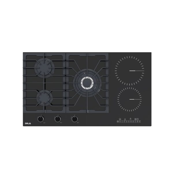 Tope de Cocina Vitrocerámica Mixto 90 cm 220V Sicilia Touch 90 Drija
