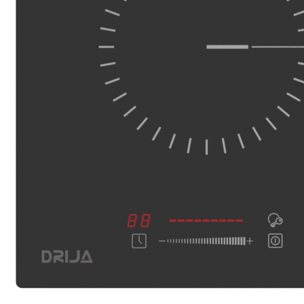 Tope Dual de Vitrocerámica 60 cm Sicilia Touch 60 Drija