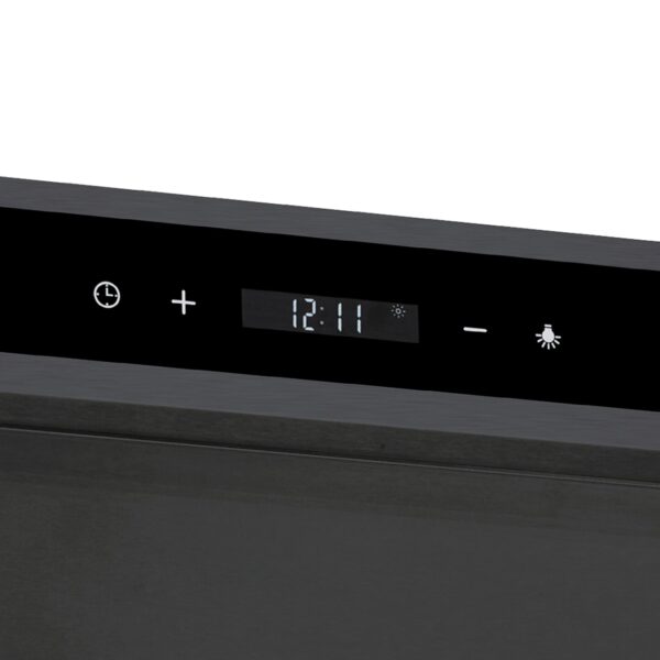 Campana Negra de 30" Slim Touch 76 Black Drija