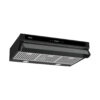 Campana Negra de 90 cm Slim Touch 90 Black Drija