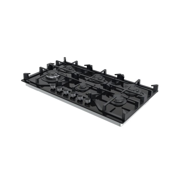 Tope de Cocina a Gas de Vitrocerámica 91 cm Toscana 91 Drija