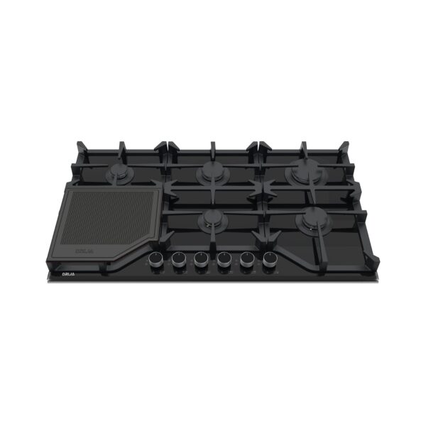 Tope de Cocina a Gas de Vitrocerámica 91 cm Toscana 91 Drija