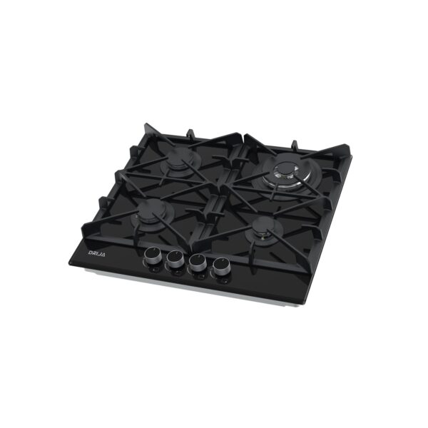 Tope de Cocina a Gas Vitrocerámica 60 cm Toscana Pro 60 Drija