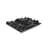 Tope de Cocina a Gas Vitrocerámica 60 cm Toscana Pro 60 Drija