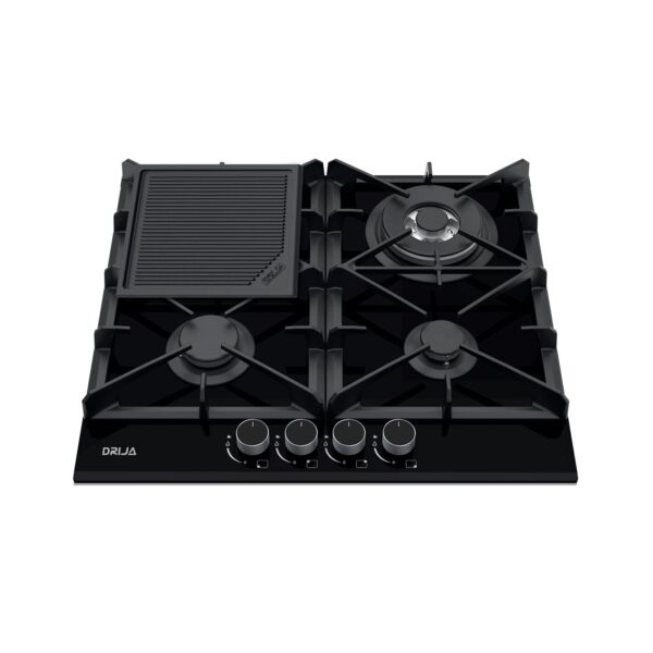 Tope de Cocina a Gas Vitrocerámica 60 cm Toscana Pro 60 Drija