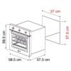 Horno Eléctrico 24" Latino 60 Black Drija