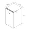 Nevera Ejecutiva de Espejo 3.2" Mirror-3 Drija