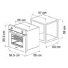 Horno de Gas 24" Oceania Black 60 Drija