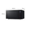 Horno Microondas Grill Negro de 30L LG