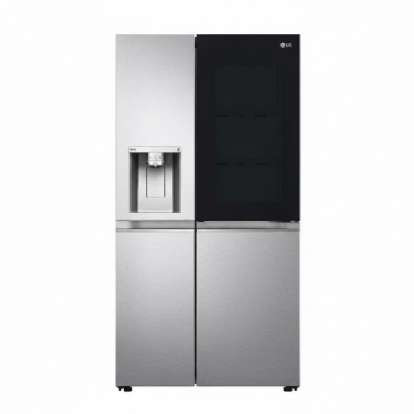 Nevera Side by Side de Acero InstaView con Dispensador de Agua de 768 Litros LG