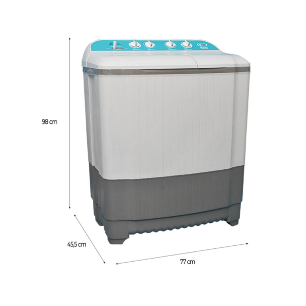 Lavadora Semiautomática de 10Kg SJ Electronics