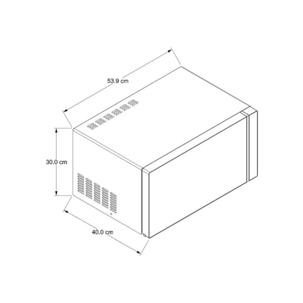 Microondas con Acabado de Espejo 30 Litros Whirlpool