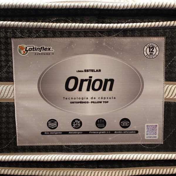 Colchón Ortopédico Doble Pillow Orion LATINFLEX 160x190 Queen