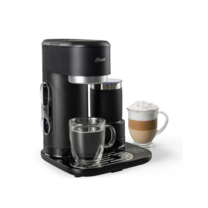 Cafetera Latte con Espumador de Acero Inox 350ml Oster