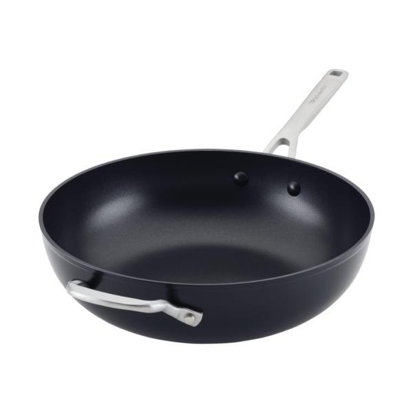 Wok 12.25" de Aluminio Anodizado Duro KitchenAid