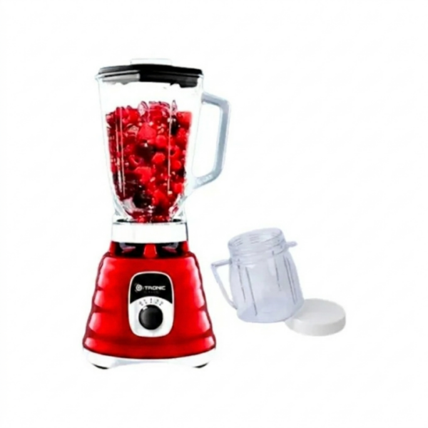 Licuadora Roja de 700W Gtronic