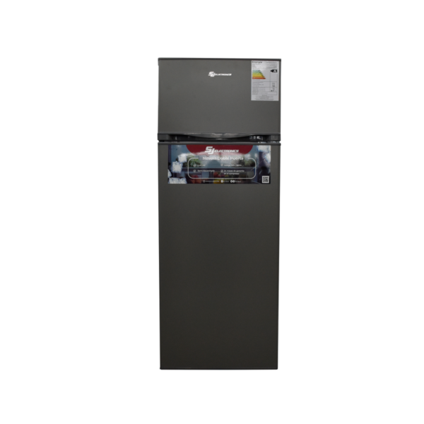 Nevera Negra de 208 Litros SJ Electronics