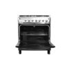 Cocina a Gas de Acero 5 Hornillas 30" SJ Electronics