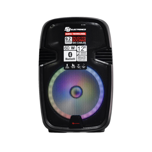 Corneta Recargable de 60W 12" SJ Electronics