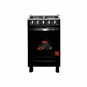 Cocina a Gas Negra de 4 Hornillas 20" SJ Electronics