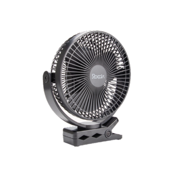 Ventilador Recargable de Clip 8" Roccia