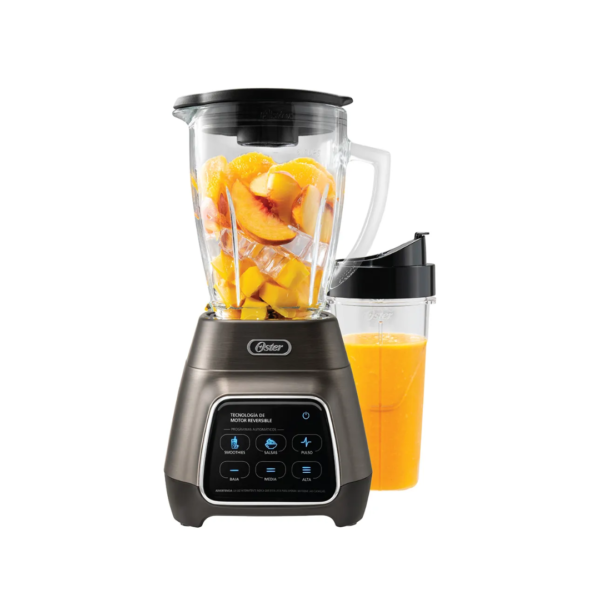 Licuadora Reversible con Vaso Boroclass 1.5L y Vaso Portátil 750ml Oster