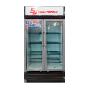 Nevera Exhibidora Vertical de 2 Puertas 450 Litros SJ Electronics